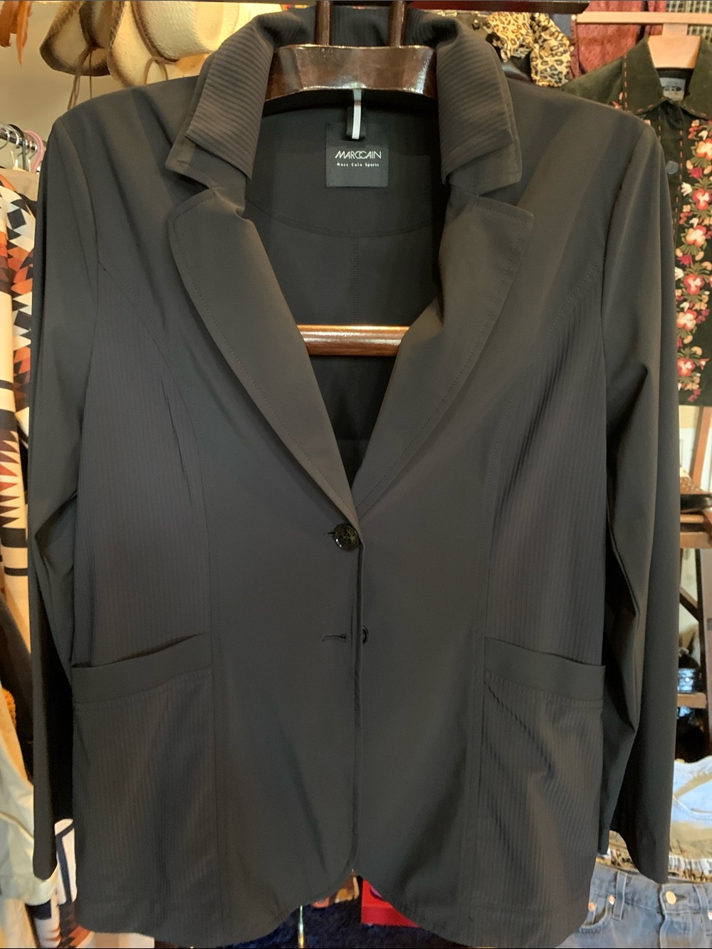 Marc Cain Black Tailored Blazer Jacket
